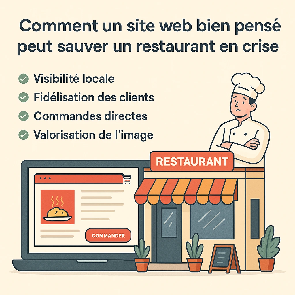 Site web restauarnt picto